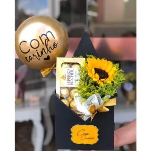 Arranjo com Girassóis - Presente Especial