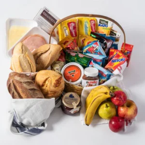 Cesta de Café da Manhã Especial Para Três Pessoas