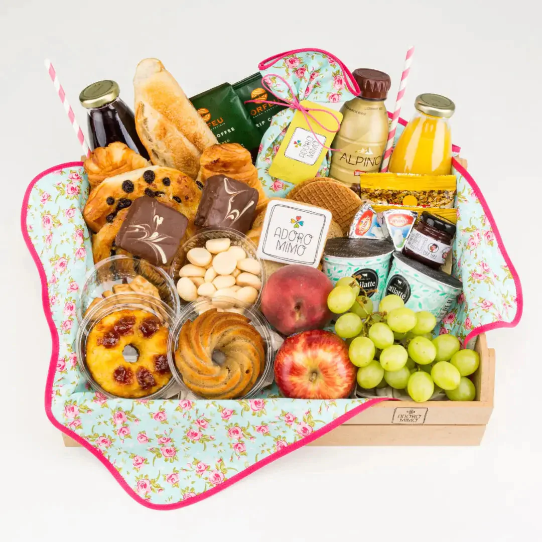 Café da Manhã CASAL (caixote claro) - Imagem 5