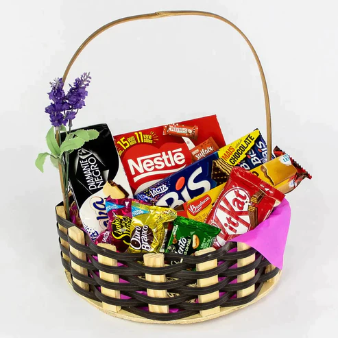 Cesta de Chocolate Pequena - Imagem 2