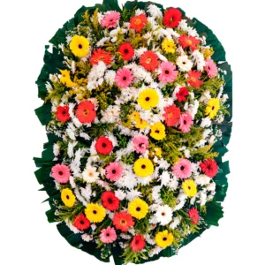 Coroa de Flores Platina B