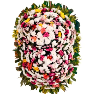 Coroa de Flores Platina E