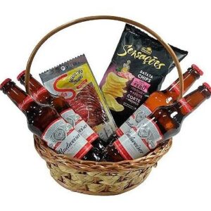 Cestas Petiscos e Budweiser