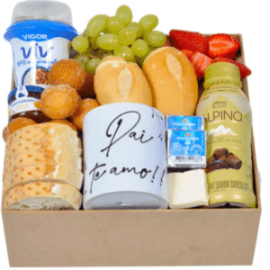 Cesta Box Café Manhã para Pai