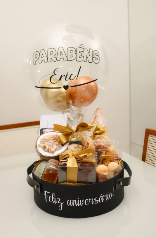 Box luxo café na caixa