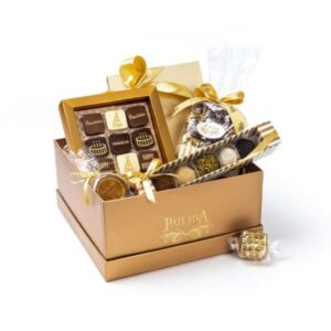 Cesta de Chocolate M Feliz Aniversário